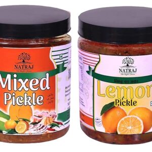 natraj the right choice mix lemon pickle 500gm
